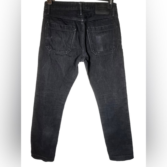 Freenote The Rios Number 02 Slim Straight Washed Out Black Jeans Size 30 - Picture 3 of 5